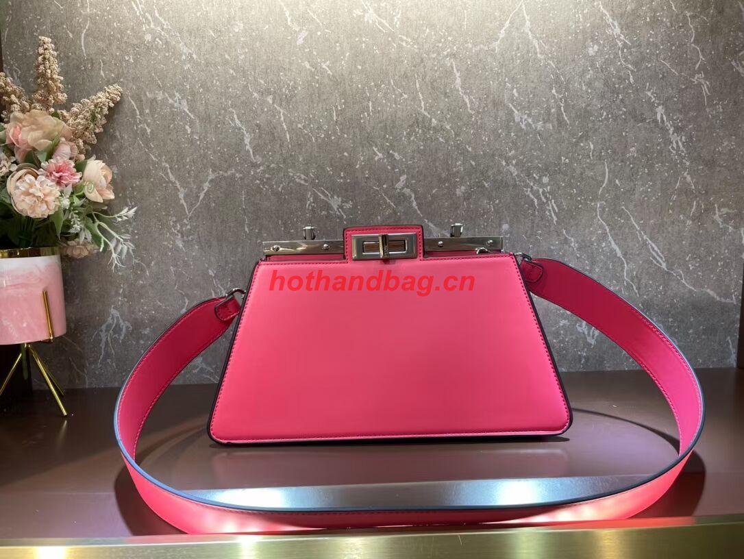 Fendi Peekaboo Cut Medium soft nappa leather bag 8BN340 pink Fendi Peekaboo Cut Medium soft nappa leather bag 8BN340 pink