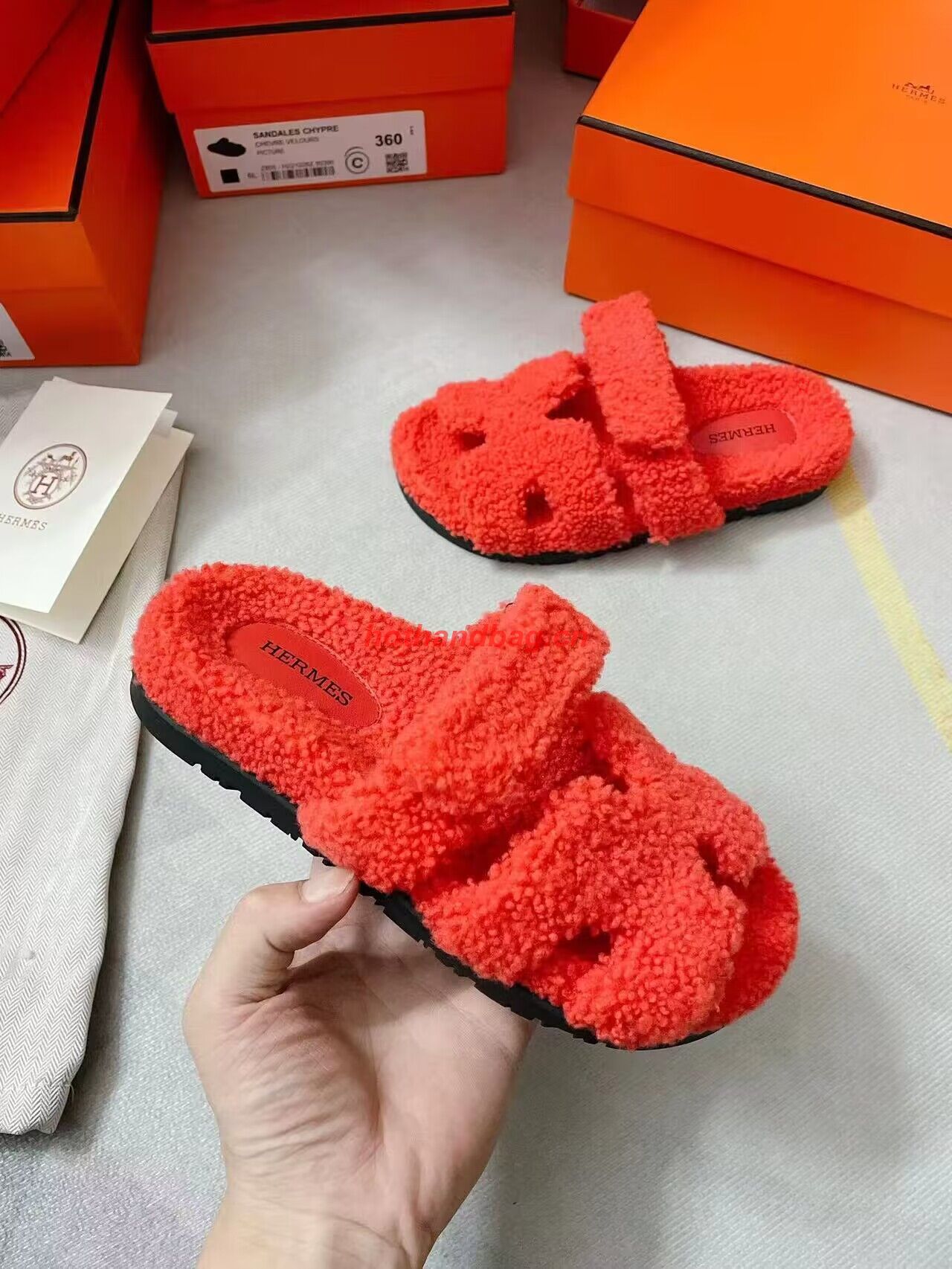 Hermes Shoes 2022 Chypre sandals HM63920 Hermes Shoes 2022 Chypre sandals HM63920