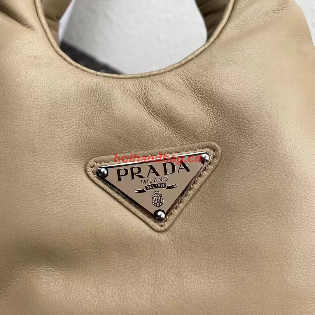Prada Small padded Soft nappa-leather bag 1BA359 apricot Prada Small padded Soft nappa-leather bag 1BA359 apricot