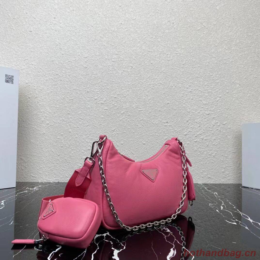 Prada Padded nappa-leather Prada Re-Edition 2005 shoulder bag 1BH204 pink Prada Padded nappa-leather Prada Re-Edition 2005 shoulder bag 1BH204 pink