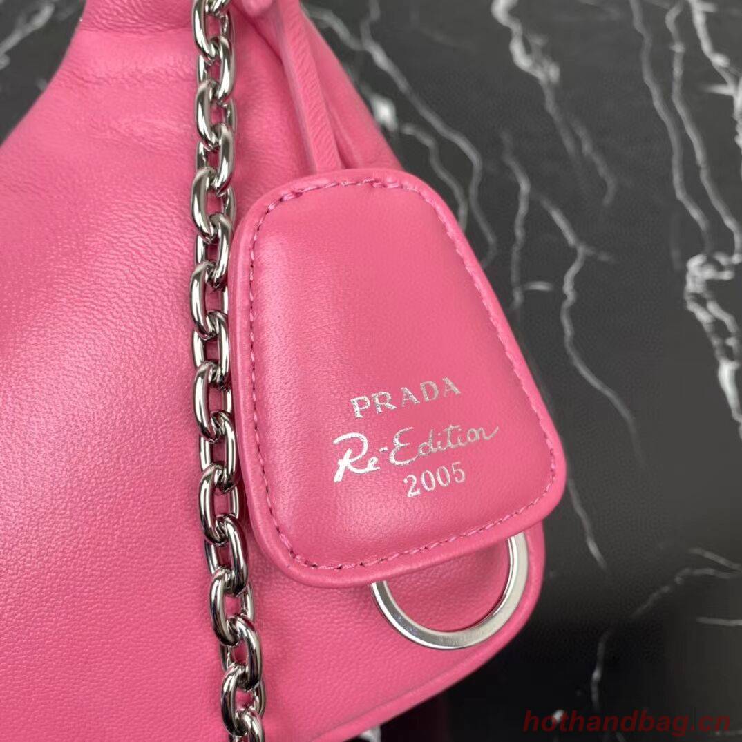 Prada Padded nappa-leather Prada Re-Edition 2005 shoulder bag 1BH204 pink Prada Padded nappa-leather Prada Re-Edition 2005 shoulder bag 1BH204 pink
