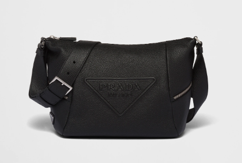 Prada Leather bag with shoulder strap 2VH165 black Prada Leather bag with shoulder strap 2VH165 black