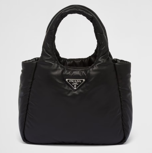 Prada Medium padded Soft nappa leather bag 1BG413 black Prada Medium padded Soft nappa leather bag 1BG413 black