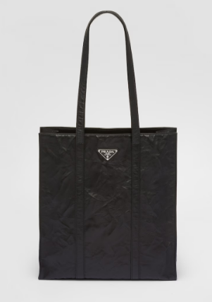 Prada Small antique nappa leather tote 1BG459 black Prada Small antique nappa leather tote 1BG459 black