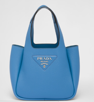 Prada Leather handbag 1BA349 blue Prada Leather handbag 1BA349 blue