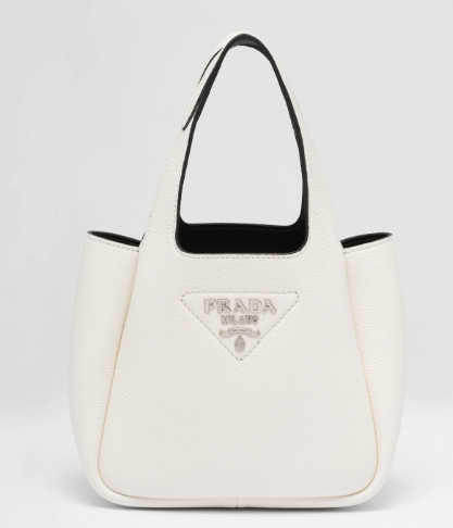 Prada Leather handbag 1BA349 white Prada Leather handbag 1BA349 white