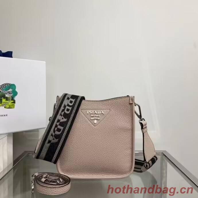 Prada Leather mini shoulder bag 1BH191 Clay Grey Prada Leather mini shoulder bag 1BH191 Clay Grey