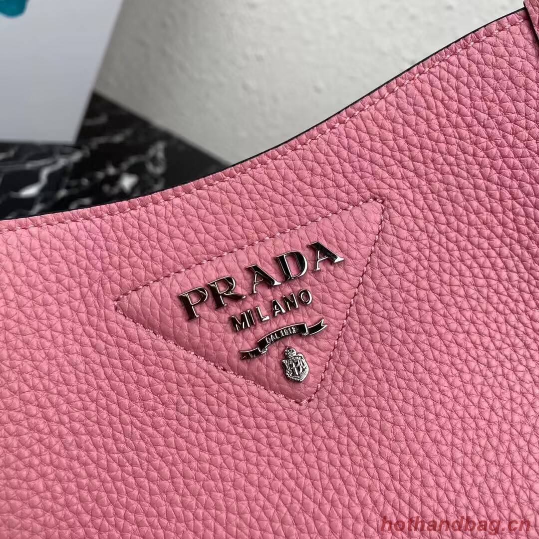 Prada Leather mini shoulder bag 1BH191 pink Prada Leather mini shoulder bag 1BH191 pink