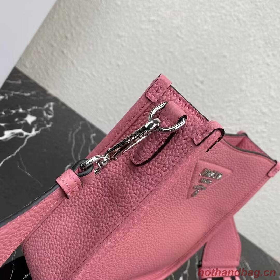 Prada Leather mini shoulder bag 1BH191 pink Prada Leather mini shoulder bag 1BH191 pink