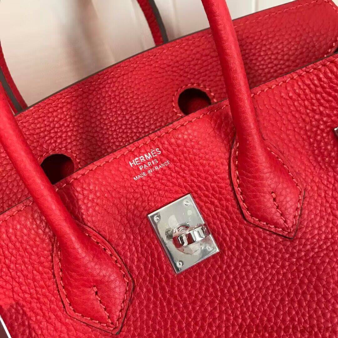 Hermes original Toge Leather HB35O red&silver Metal Hermes original Toge Leather HB35O red&silver Metal