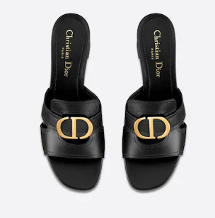 Dior 30 MONTAIGNE HEELED SLIDE Calfskin 93444-2 Dior 30 MONTAIGNE HEELED SLIDE Calfskin 93444-2