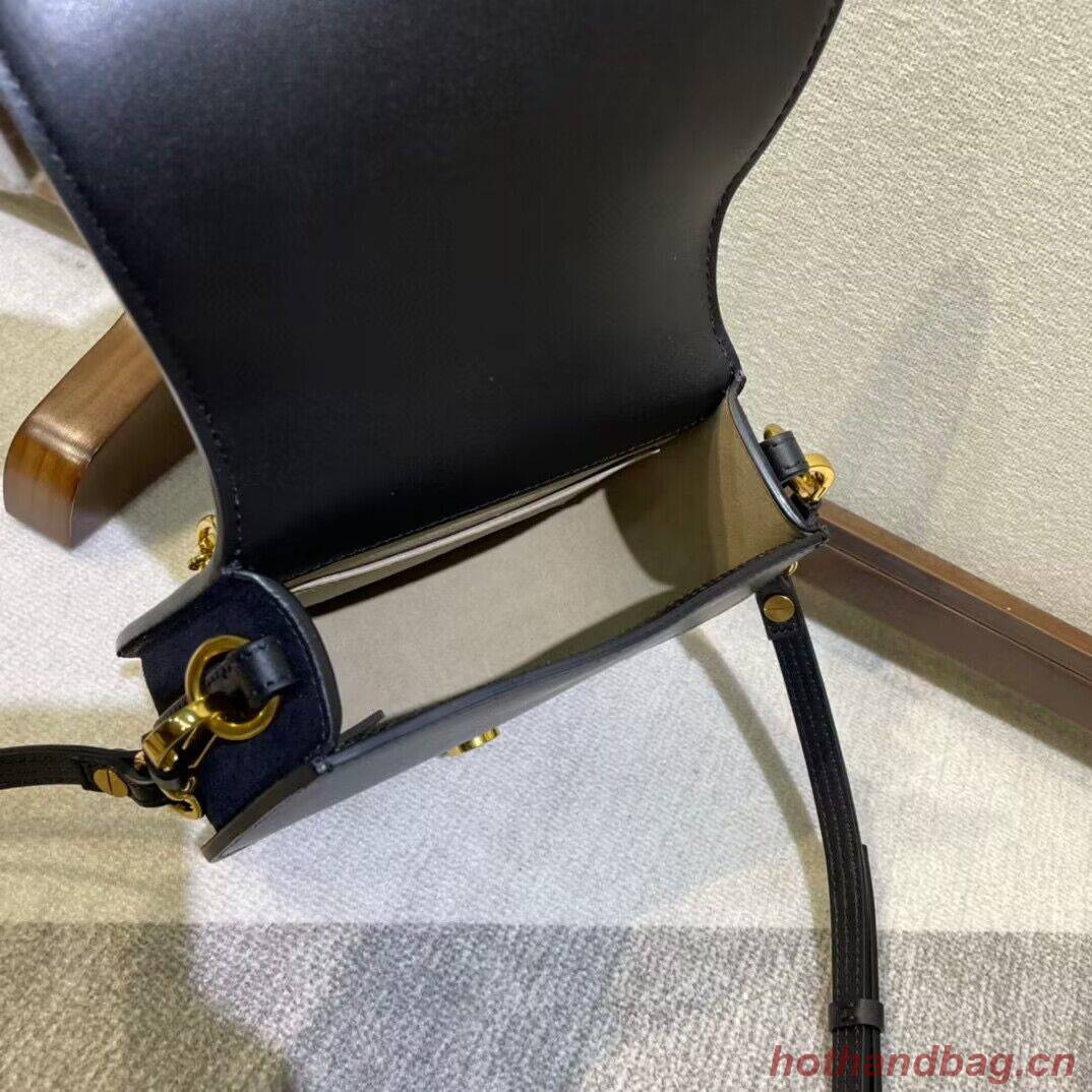 Chloe Nile Bracelet Minaudiere Original Leather 6011 Black Chloe Nile Bracelet Minaudiere Original Leather 6011 Black