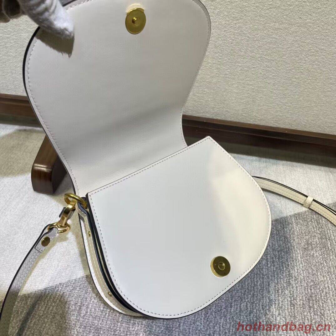 Chloe Nile Bracelet Minaudiere Original Leather 6011 White Chloe Nile Bracelet Minaudiere Original Leather 6011 White