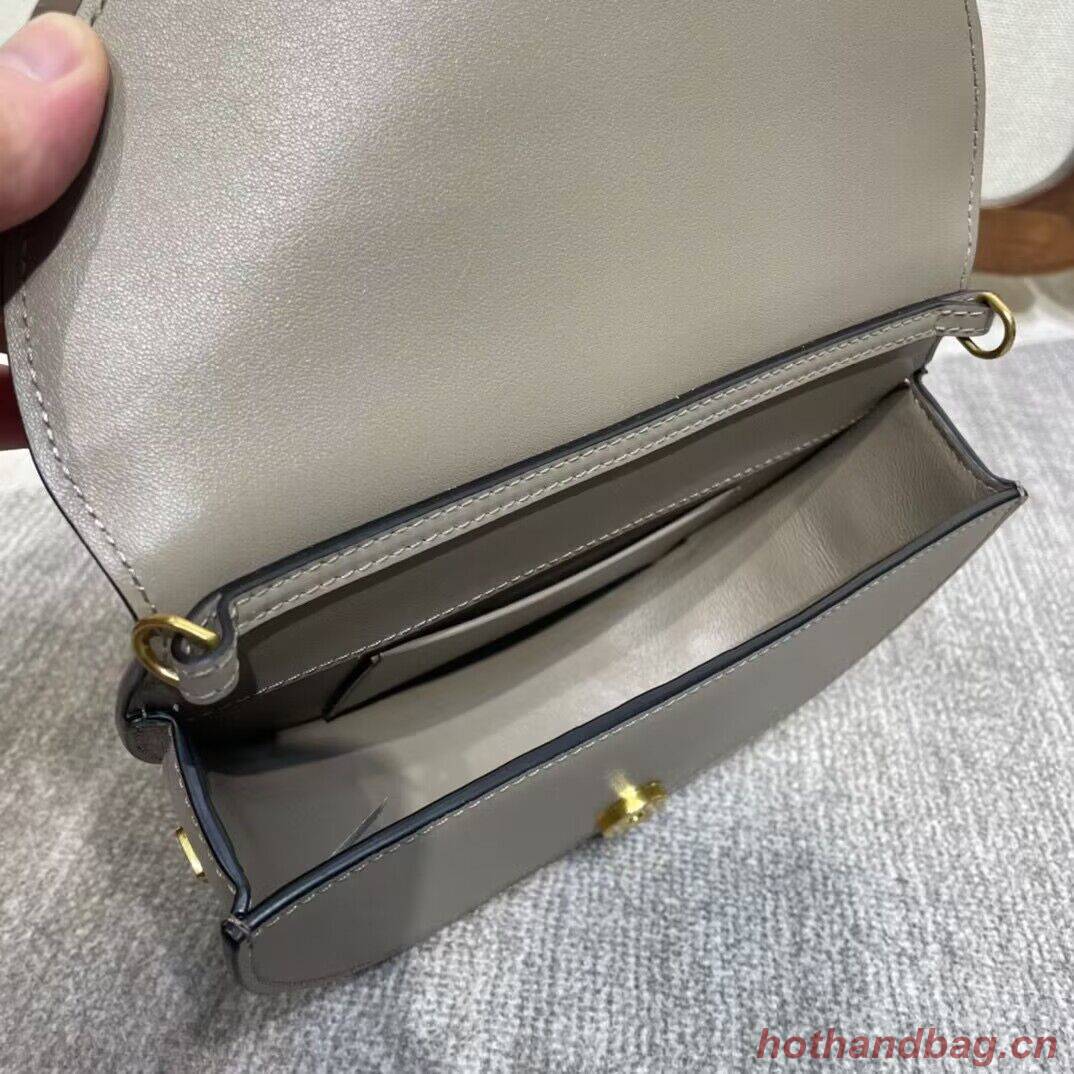 Chloe Nile Bracelet Minaudiere Original Leather 6020 Gray Chloe Nile Bracelet Minaudiere Original Leather 6020 Gray