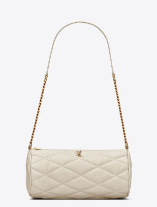 SAINT LAURENT SADE MINI TUBE BAG IN QUILTED LAMBSKIN 699703 VINTAGE WHITE SAINT LAURENT SADE MINI TUBE BAG IN QUILTED LAMBSKIN 699703 VINTAGE WHITE
