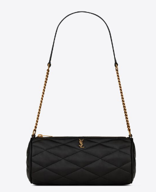 SAINT LAURENT SADE MINI TUBE BAG IN QUILTED LAMBSKIN 699703 black SAINT LAURENT SADE MINI TUBE BAG IN QUILTED LAMBSKIN 699703 black
