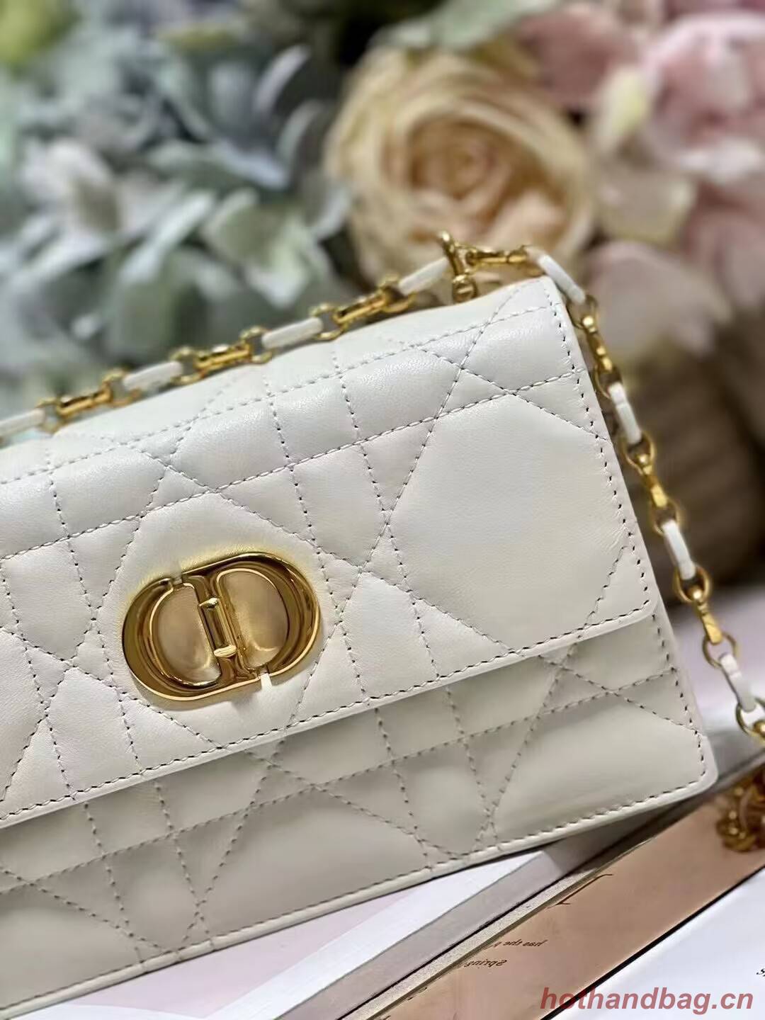 Dior MISS CARO MINI BAG Macrocannage Lambskin S5169UD Latte Dior MISS CARO MINI BAG Macrocannage Lambskin S5169UD Latte