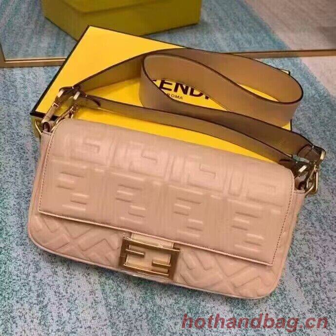 Fendi BAGUETTE Shoulder Bag 8BR600 Light Pink Fendi BAGUETTE Shoulder Bag 8BR600 Light Pink