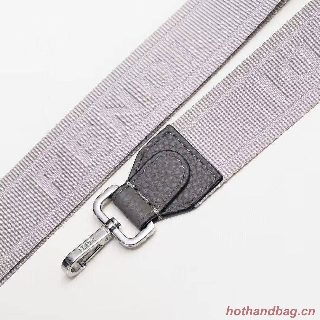 Fendi Peekaboo ISeeU XCross Small Original Leather Bag 2317 Dark Gray Fendi Peekaboo ISeeU XCross Small Original Leather Bag 2317 Dark Gray