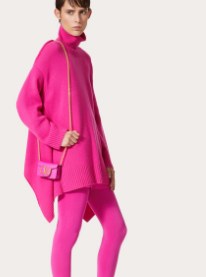 VALENTINO LOCO calf leather chain nano XLI16 rose VALENTINO LOCO calf leather chain nano XLI16 rose