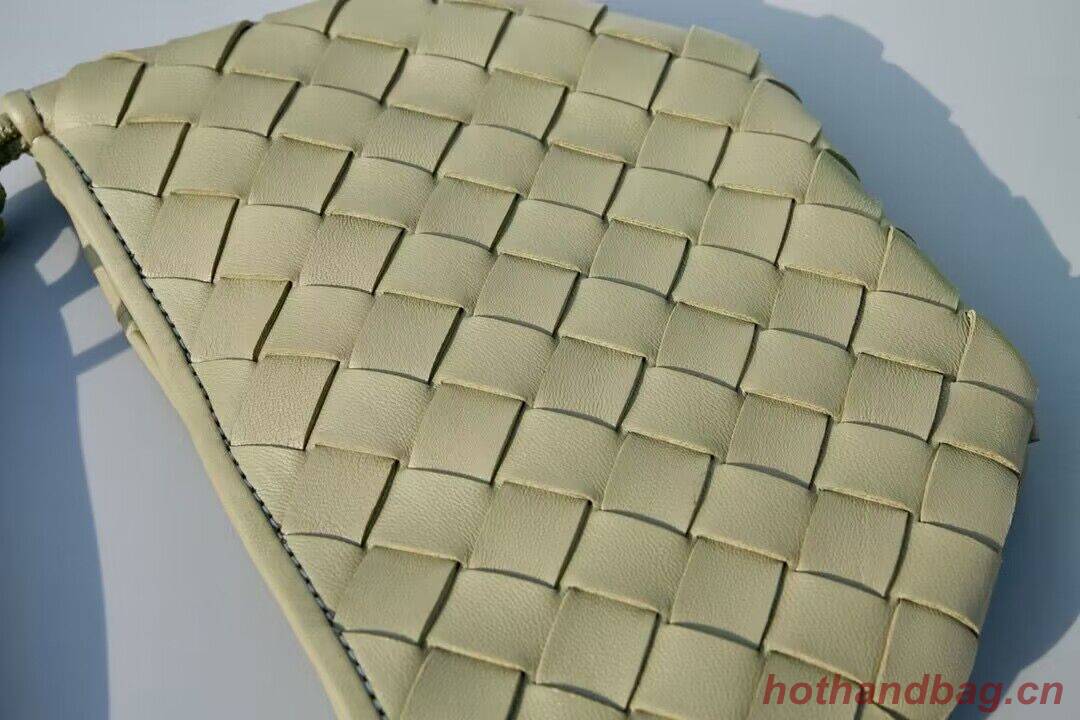 Bottega Veneta Sardine Intrecciato Gold Hardware Handle Bag 744267 Gray Green Bottega Veneta Sardine Intrecciato Gold Hardware Handle Bag 744267 Gray Green