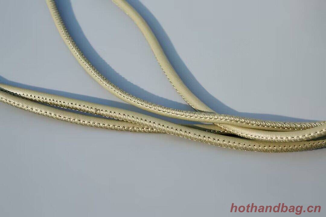 Bottega Veneta Sardine Intrecciato Gold Hardware Handle Bag 744267 Gray Green Bottega Veneta Sardine Intrecciato Gold Hardware Handle Bag 744267 Gray Green