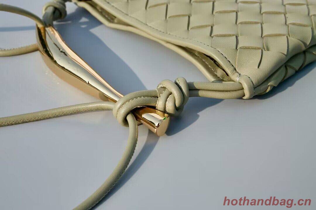 Bottega Veneta Sardine Intrecciato Gold Hardware Handle Bag 744267 Gray Green Bottega Veneta Sardine Intrecciato Gold Hardware Handle Bag 744267 Gray Green