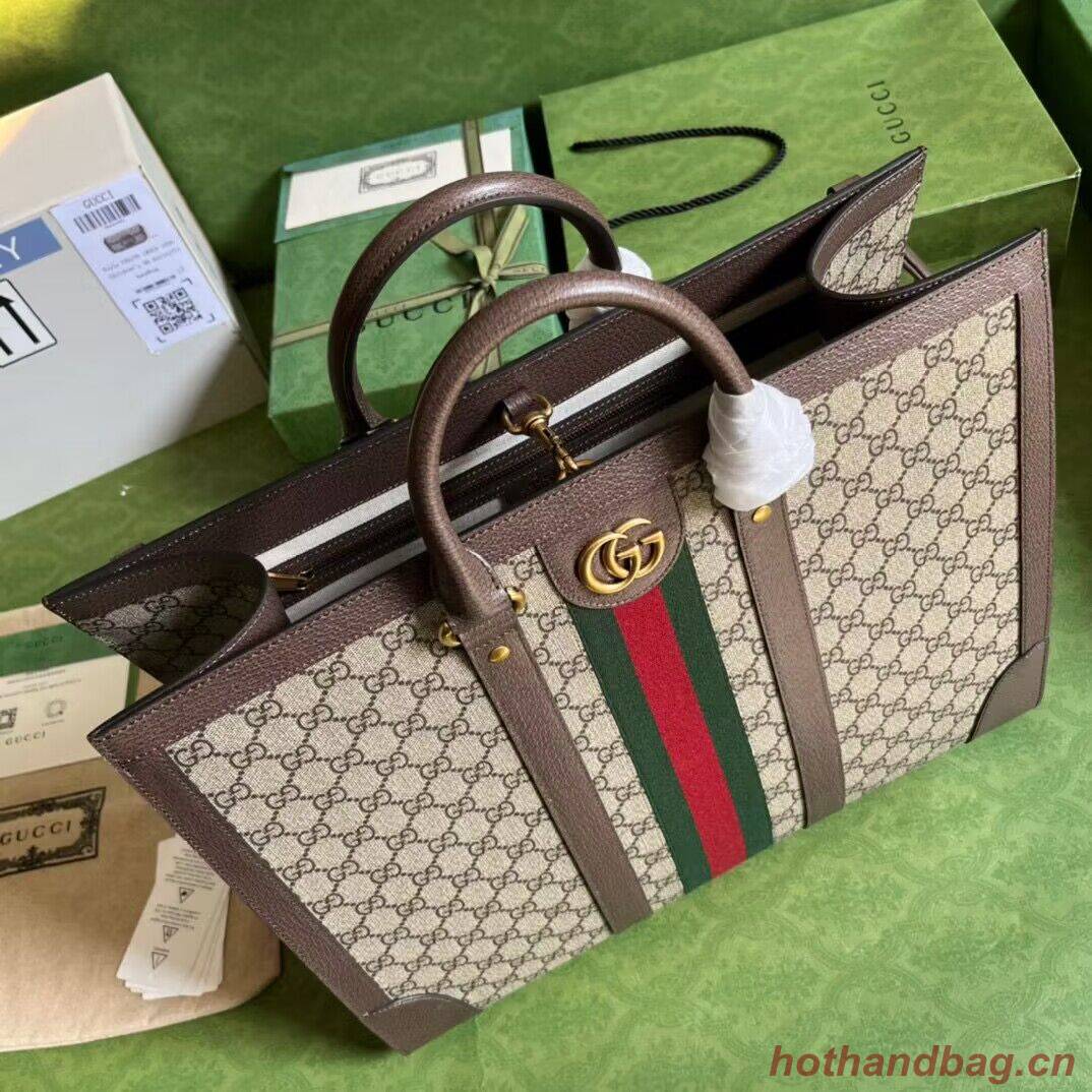 Gucci Ophidia GG Supreme Original Leather Bag 724665 Brown Gucci Ophidia GG Supreme Original Leather Bag 724665 Brown