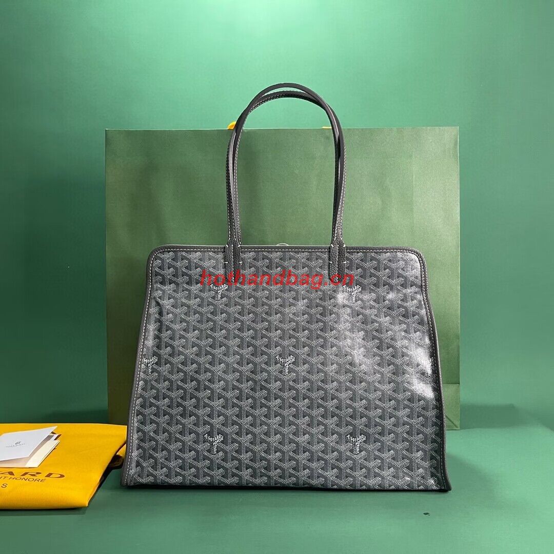 Goyard Hardy 2 Original Calfskin Leather Pet Bag 20299 Gray Goyard Hardy 2 Original Calfskin Leather Pet Bag 20299 Gray
