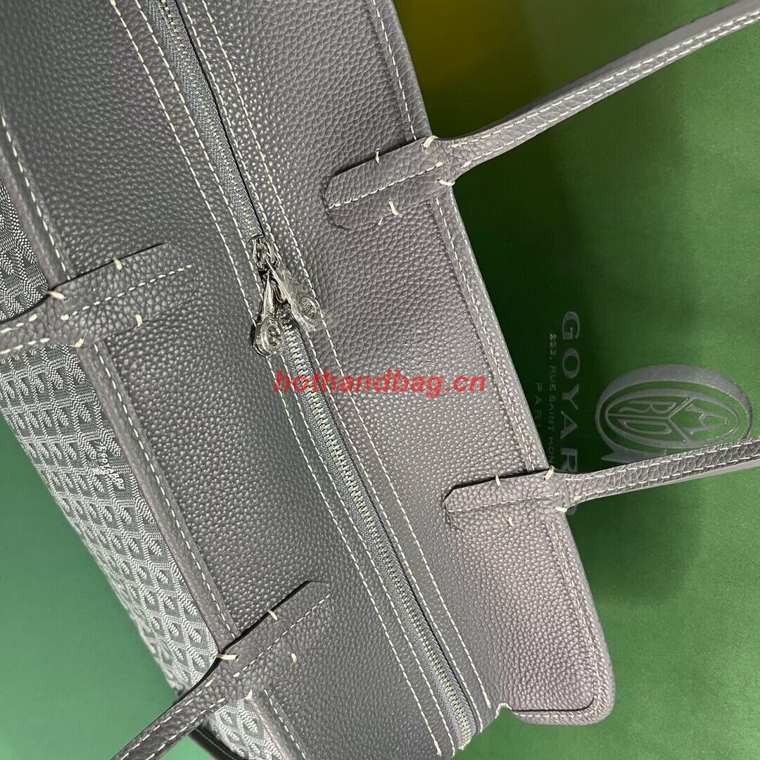 Goyard Hardy 2 Original Calfskin Leather Pet Bag 20299 Gray Goyard Hardy 2 Original Calfskin Leather Pet Bag 20299 Gray