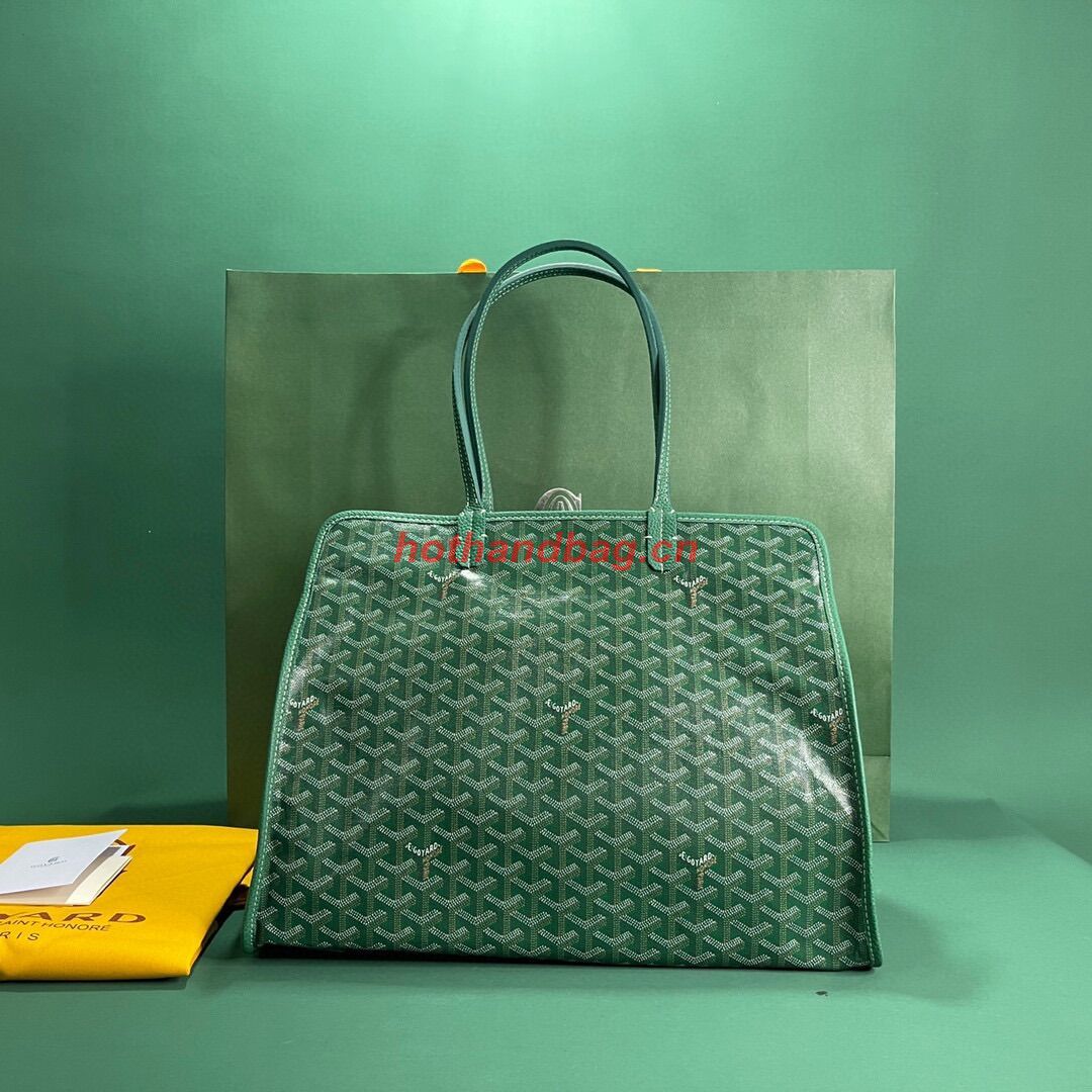 Goyard Hardy 2 Original Calfskin Leather Pet Bag 20299 Green Goyard Hardy 2 Original Calfskin Leather Pet Bag 20299 Green