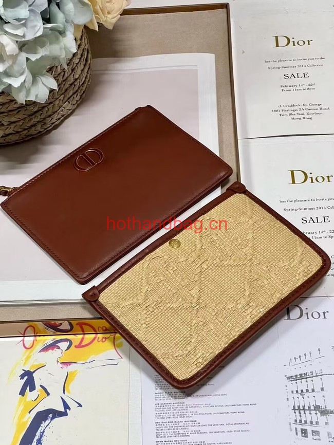 Dior 30 MONTAIGNE HOBO AVENUE MINI BAG Natural Cannage Raffia S2187UCNX Dior 30 MONTAIGNE HOBO AVENUE MINI BAG Natural Cannage Raffia S2187UCNX