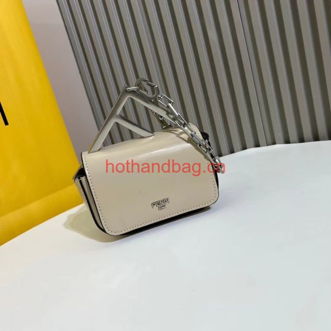 Fendi mini smooth leather bag F1089 Apricot Fendi mini smooth leather bag F1089 Apricot
