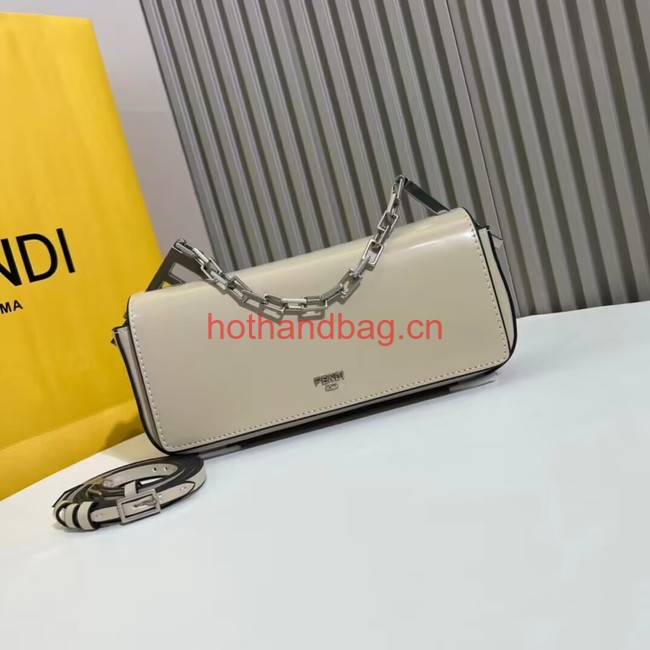 Fendi small smooth leather bag F1090 Apricot Fendi small smooth leather bag F1090 Apricot