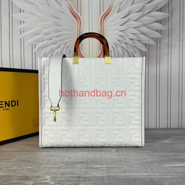 Fendi Sunshine Medium Shopper F1614 white Fendi Sunshine Medium Shopper F1614 white