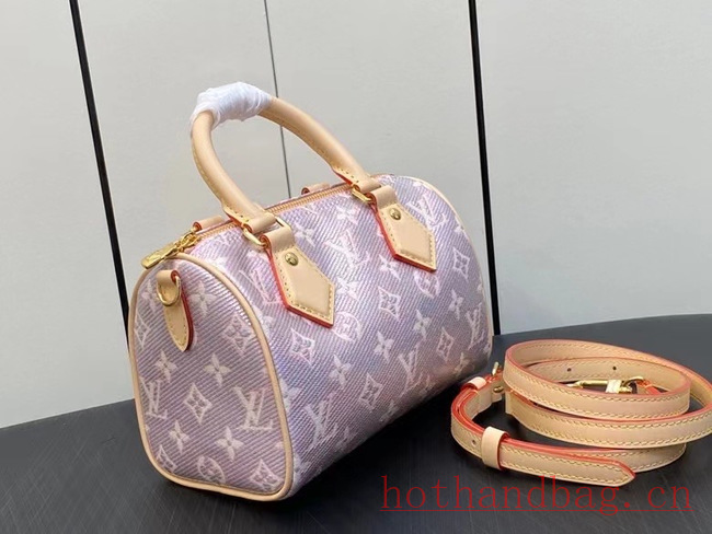 Louis Vuitton Speedy Bandouliere 20 M22849 Monoglam Rose Louis Vuitton Speedy Bandouliere 20 M22849 Monoglam Rose