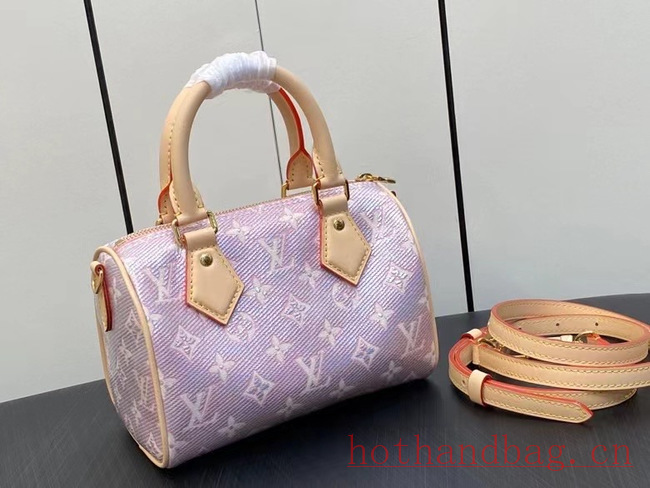 Louis Vuitton Speedy Bandouliere 20 M22849 Monoglam Rose Louis Vuitton Speedy Bandouliere 20 M22849 Monoglam Rose