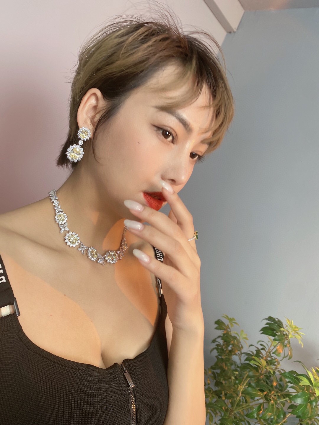 BVLGARI Necklace&Earrings CE12243 BVLGARI Necklace&Earrings CE12243