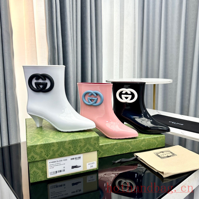 GUCCI BLONDIE WOMENS ANKLE BOOT 93656-1 GUCCI BLONDIE WOMENS ANKLE BOOT 93656-1