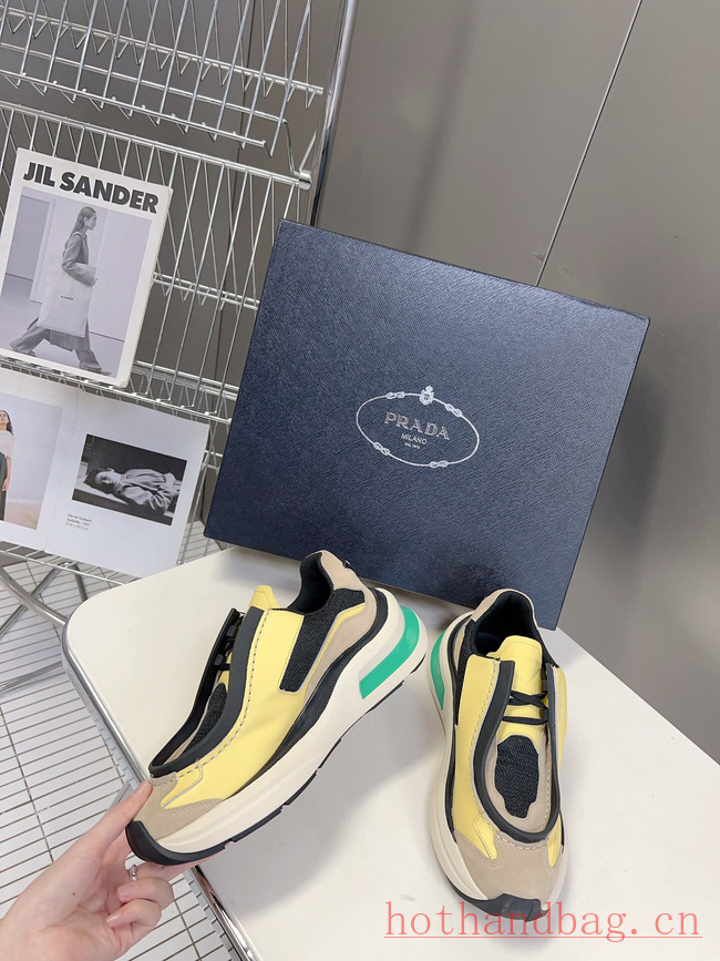 Prada leather sneakers 93594-2 Prada leather sneakers 93594-2