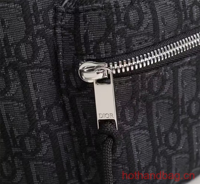 DIOR BACKPACK Oblique Jacquard CM1089 black DIOR BACKPACK Oblique Jacquard CM1089 black