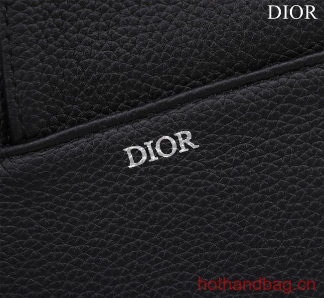 Dior Essentials SADDLE BAG Grained Calfskin 1ADPO093B black&white Dior Essentials SADDLE BAG Grained Calfskin 1ADPO093B black&white