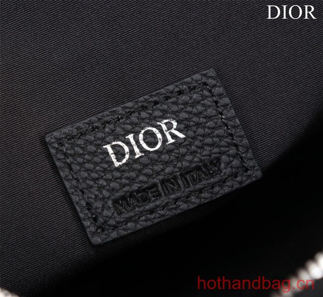 Dior Essentials SADDLE BAG Grained Calfskin 1ADPO093B black&white Dior Essentials SADDLE BAG Grained Calfskin 1ADPO093B black&white
