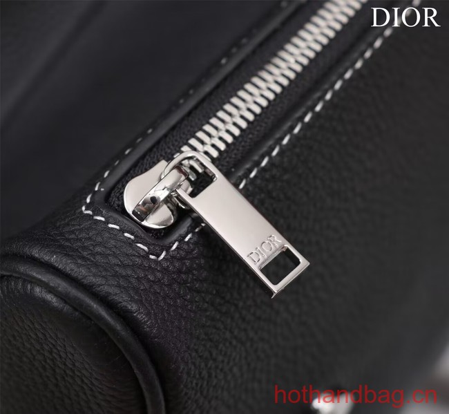Dior Essentials SADDLE BAG Grained Calfskin 1ADPO093E BLACK Dior Essentials SADDLE BAG Grained Calfskin 1ADPO093E BLACK