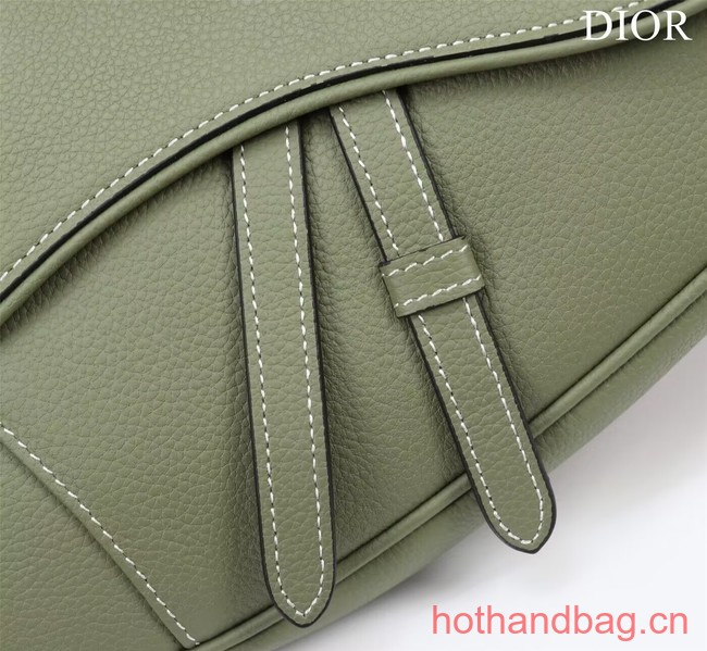 Dior Essentials SADDLE BAG Grained Calfskin 1ADPO093f-1 green Dior Essentials SADDLE BAG Grained Calfskin 1ADPO093f-1 green