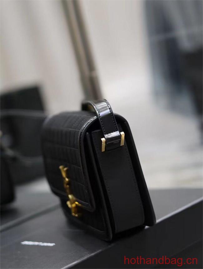 SAINT LAUREN SOLFERINO MEDIUM SATCHEL IN QUILTED NUBUCK SUEDE Y886305 BLACK SAINT LAUREN SOLFERINO MEDIUM SATCHEL IN QUILTED NUBUCK SUEDE Y886305 BLACK