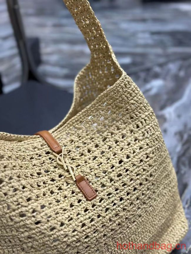 SAINT LAURENT Crochet tote bag Y990941 apricot SAINT LAURENT Crochet tote bag Y990941 apricot
