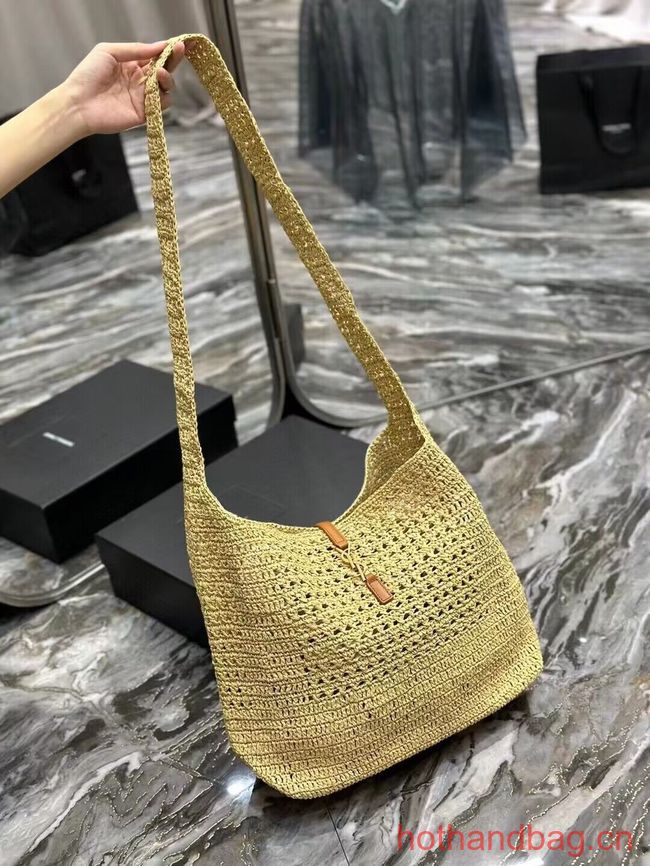 SAINT LAURENT Crochet tote bag Y990941 apricot SAINT LAURENT Crochet tote bag Y990941 apricot