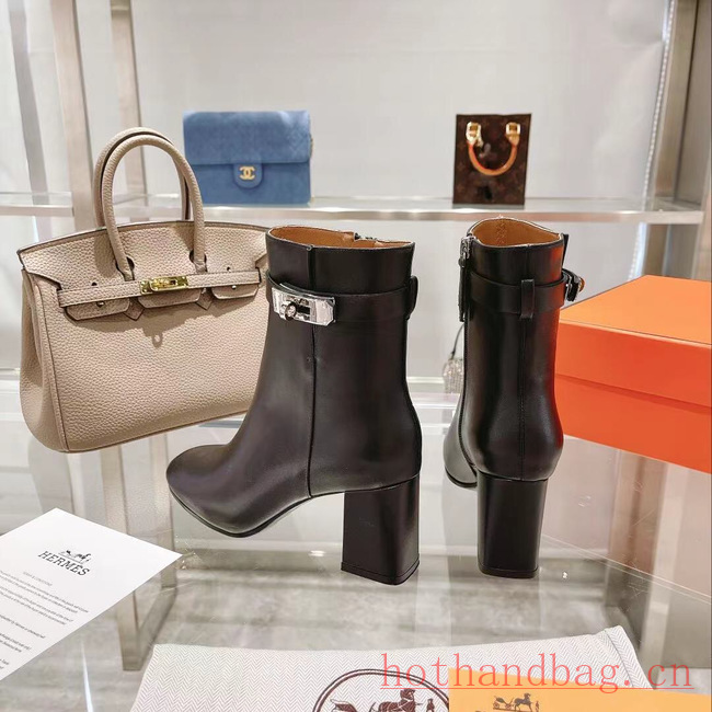 Hermes WOMENS ANKLE BOOT heel height 7CM 93596-1 Hermes WOMENS ANKLE BOOT heel height 7CM 93596-1