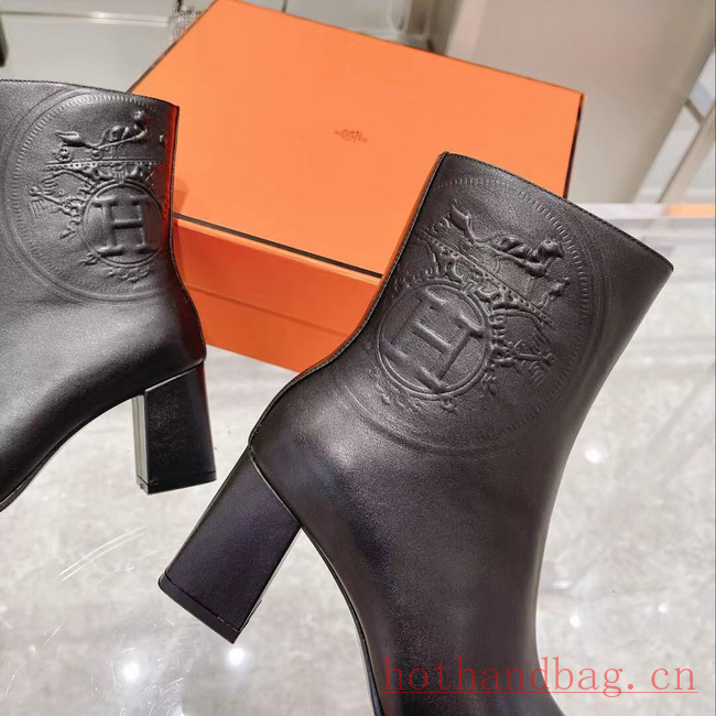Hermes WOMENS ANKLE BOOT heel height 7CM 93596-2 Hermes WOMENS ANKLE BOOT heel height 7CM 93596-2